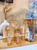 Shine Max Glass Ware Set (Triangle Shape)